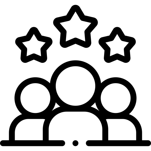 Teamwork icon representing a multidisciplinary logistics team